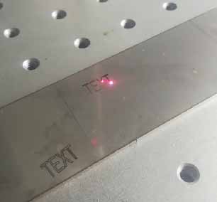 不锈钢光纤打标
