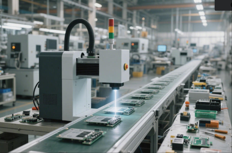 激光打标机在电子产品上的应用：精度到底能到什么程度？