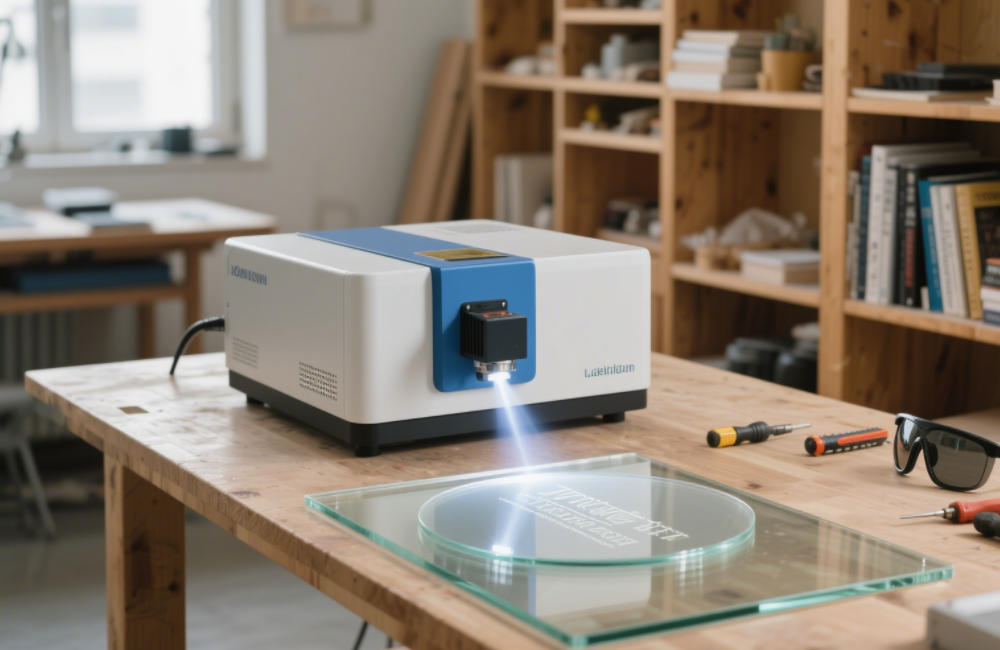 激光打标机在玻璃制品上进行打标，有哪些需要注意的？