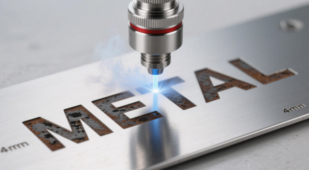 激光打标机打标金属时出现氧化现象?原因与预防方法 激光打标机打标金属时出现氧化现象?原因与预防方法