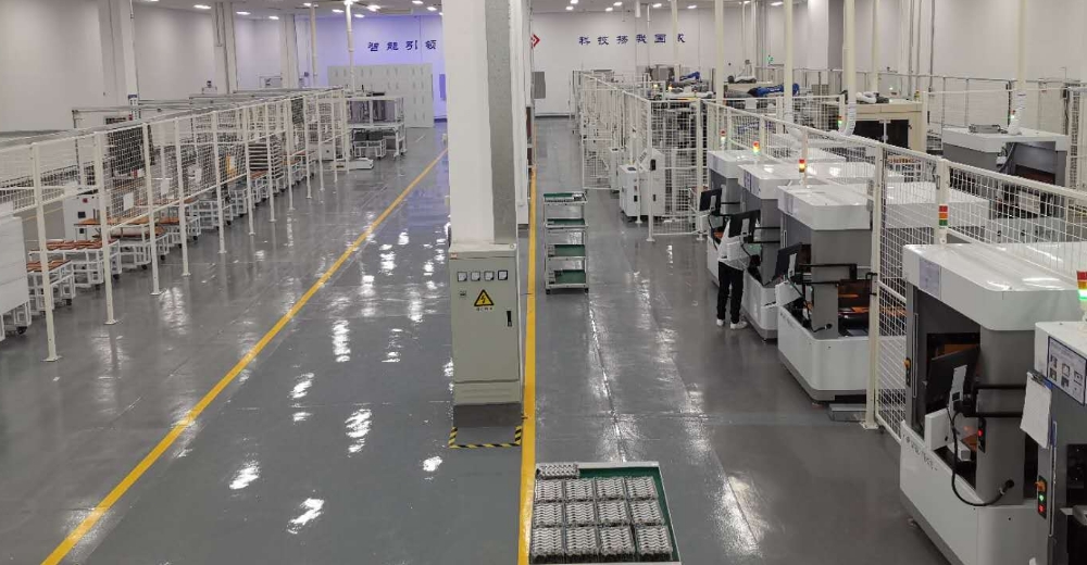 pack电池自动化生产线